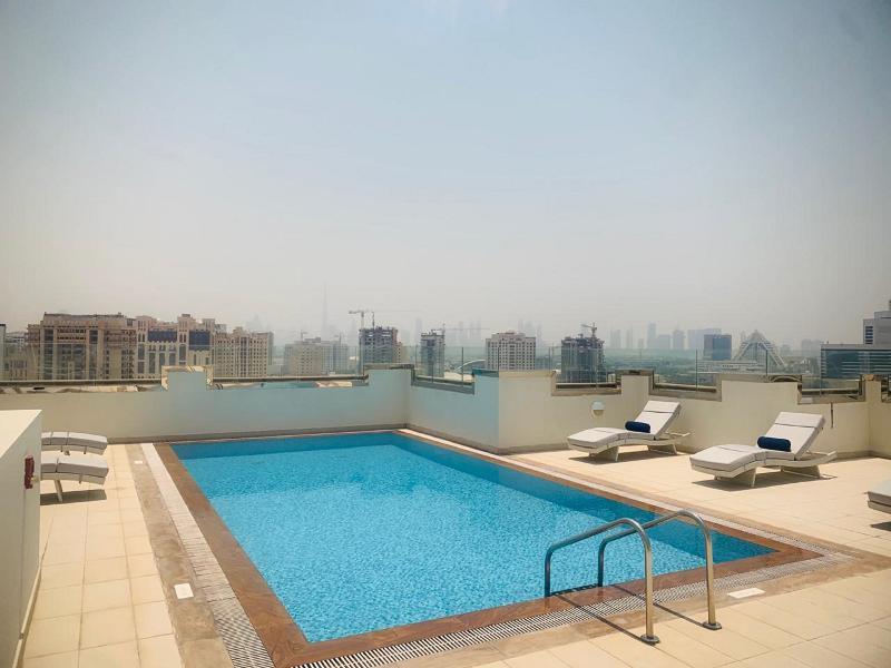 Suha Creek Hotel Apartments Дубай Екстериор снимка