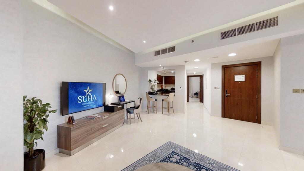 Suha Creek Hotel Apartments Дубай Екстериор снимка