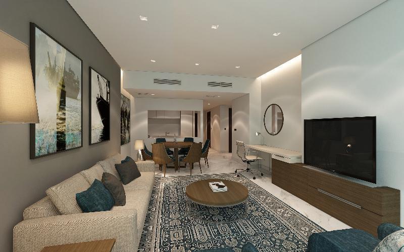 Suha Creek Hotel Apartments Дубай Екстериор снимка